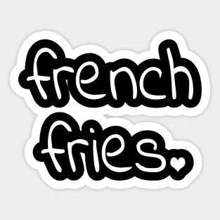 French fries Sticker